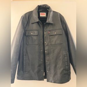 Mens Levis Faux leather jacket